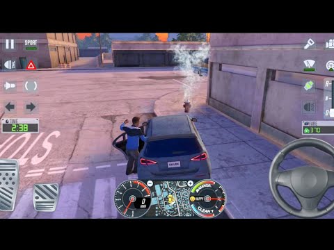 Taxi Sim 2020👮🚖CITY CAR 4X4 BEACH UBER DRIVER GAME - Car Games 3D Android   IOS