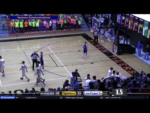 Wessington Springs Spartans vs Castlewood Warriors (BBB)