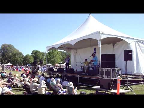 Tao Ravao & Vincent Bucher w Jean-Noel Godard at the Vancouver Folk Music Festival