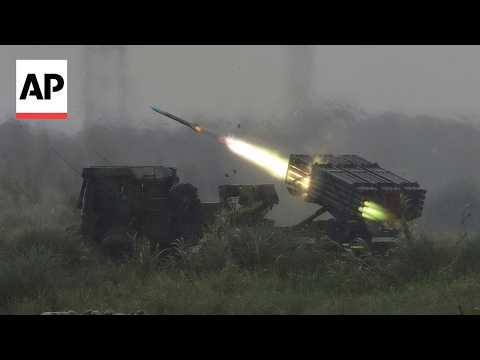 Taiwan holds beach drills simulating a Chinese amphibious invasion