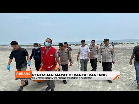 Mr. X Ditemukan Tanpa Busana Tersangkut di Karang