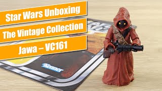Jawa (A New Hope) VC161 3.75" Figure - Star Wars TVC Unboxing