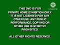 FBI Warning Screen 1997 2000 DVD