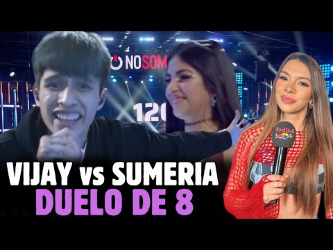 VIJAY vs SUMERIA en DUELO de 8 🎤 LA BATALLA MAS VIRAL
