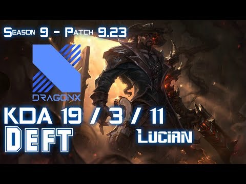 DRX Deft LUCIAN vs KAI'SA ADC - Patch 9.23 KR Ranked