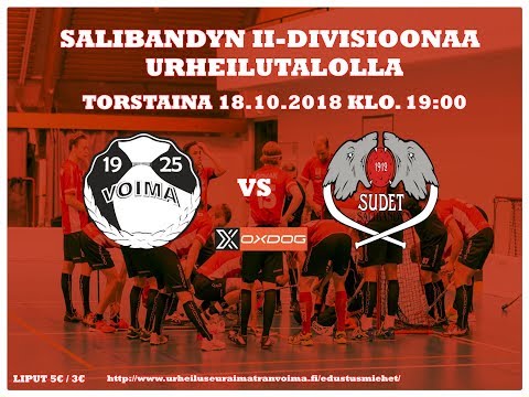 Voima Edustus - Sudet SB, 18.10.2018 - Live