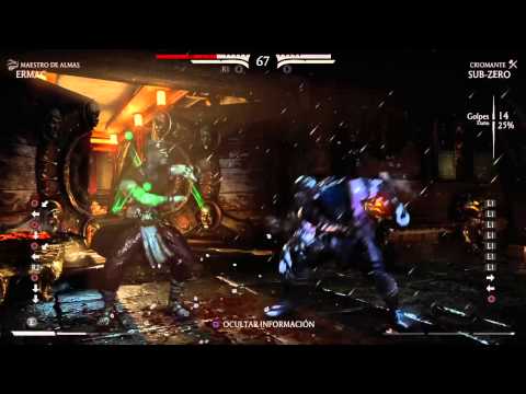 Mortal Kombat X sub zero mil0-madara vs ermac