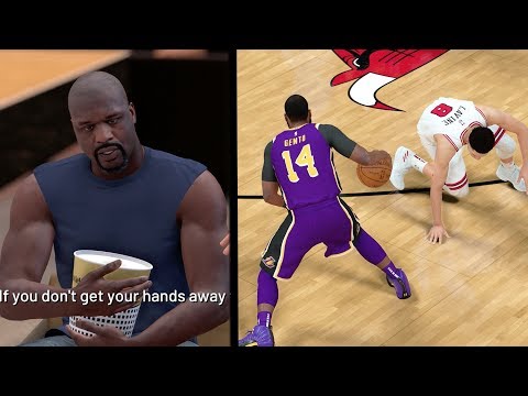 Shaq BBQ Chicken Alert! 6x Ankle Breakers! NBA 2k19 MyCAREER Ep. 37