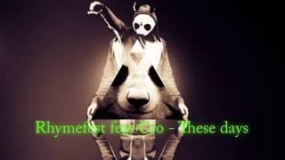 Rhymefest feat Cro - These days (Remixed by DJ Scratchstyler)