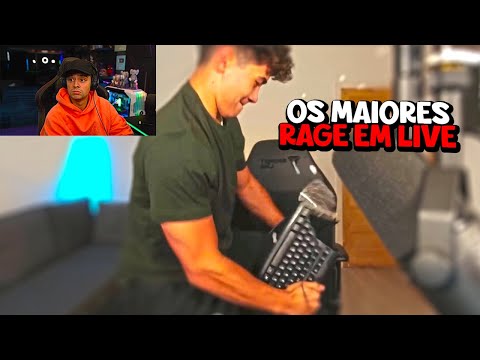 CORINGA REAGINDO 8 MINUTES OF GAMER RAGE!