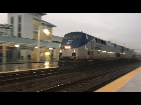 Amtrak P097, On A Rainy Evening