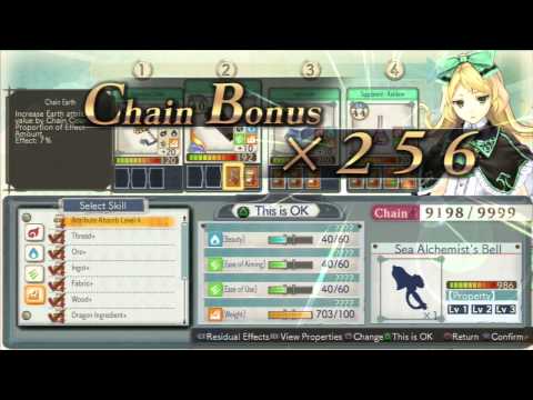 Atelier Shallie - How to synthesize an ultimate Sea Alchemist's Bell