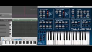 Video thumbnail for TAL-Elek7ro - Free VST Synbth by ギター博士