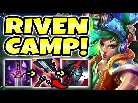 HOW TO ABUSE RIVEN MID WHILE CAMPED (NO TEAM) - S11 RIVEN MID GAMEPLAY! (Season 11 Riven Guide)