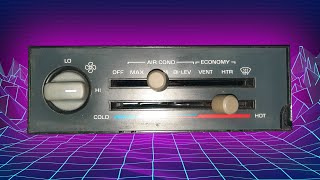 Climate Control Vent Switch Fix on Third Gen Firebird or Camaro