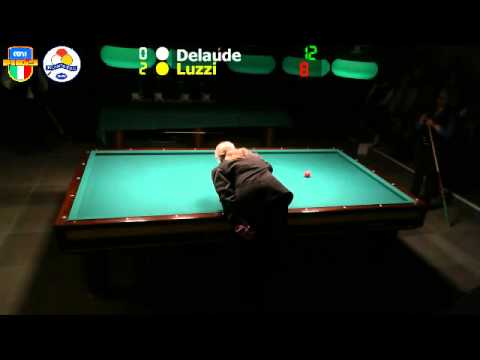 Delaude vs Luzzi - Finale 3ª Prova BTF 2014/2015 CSB Billiards Club Desio - 28/29 Marzo 2015
