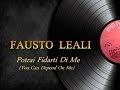 Fausto Leali - Potrai fidarti di  me (You can depend on me)