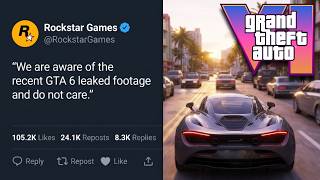 Rockstar Doesn't Care About the GTA 6 Leaked Gameplay