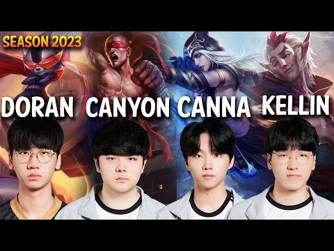 Doran, Canyon, Canna and Kellin in the SAME TEAM - Patch 13.13 KR Ranked