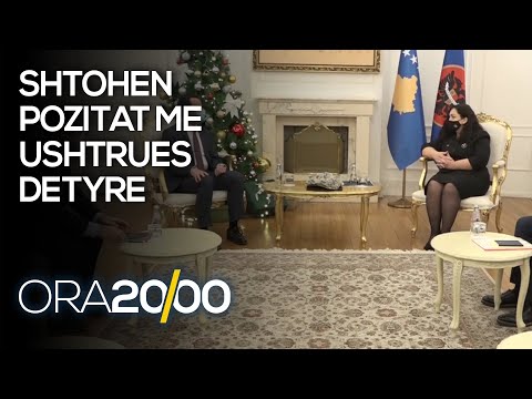 Shtohen pozitat me ushtrues detyre - 22.12.2020 - Klan Kosova
