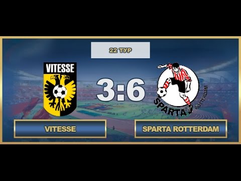 AFL. Benelux. Premier Division. Tour 22. Vitesse - Sparta