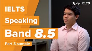 Band 8.5 – IELTS Speaking test sample – Part 1 (Kenn)