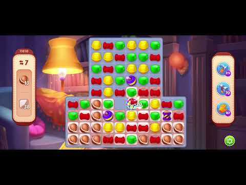 Homescapes Level 11818 夢幻家園 第11818關- No boosters