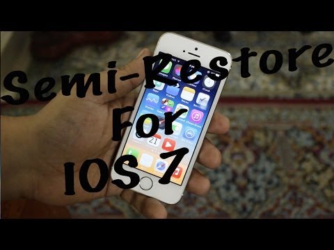 Semi-Restore Without Losing Your Jailbreak