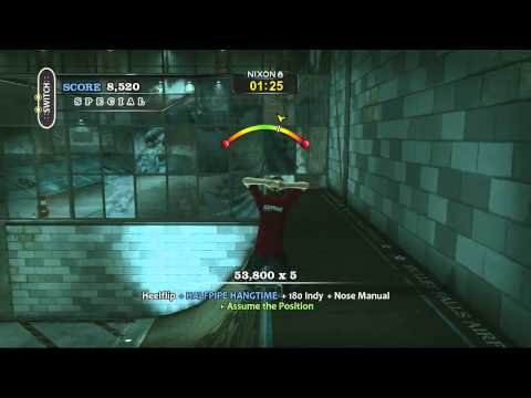 Tony Hawk Pro SKater HD Hangar 4.4 Million Combo