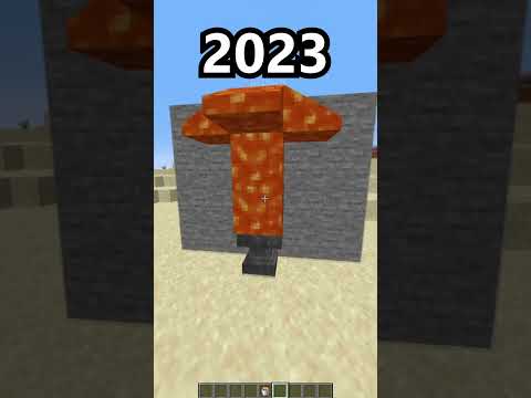 Minecraft vs Realistic 🤯 | 2023 vs 2050