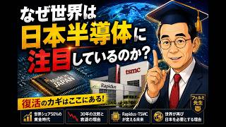 なぜ世界は再び日本半導体に注目しているのか？Rapidus・TSMCが変える未来 0629