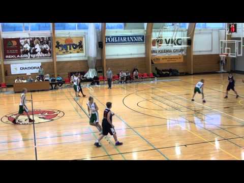 EYBL U17, Espoo Tapiolan Honka - Kaliningradi SDJSOR nr 9, I veerandaeg, 17.01.2015, Jõhvi