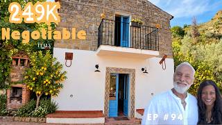 €249K Buys This Renovated 3 Bedroom Villetta in Sicily? Sea Views You Have to Se