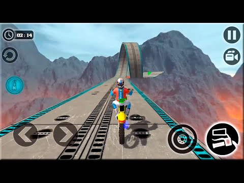 Impossible Motor Bike Tracks New Motor Bike Unlocked - Gameplay Android