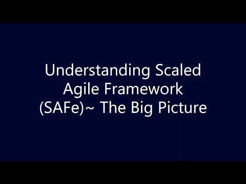 Understanding SAFe- The Big Picture I Webinar