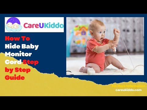 YouTube video about: How to hide baby monitor cord?