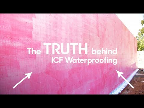 This Pink Stuff is The Secret to ICF Waterproofing Video
