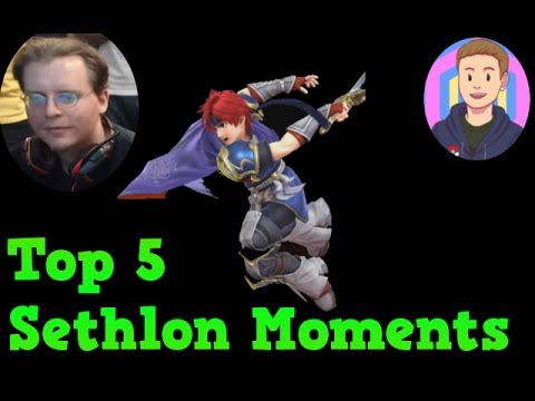 Top 5 Sethlon Moments Super Smash 4 ( Roy )