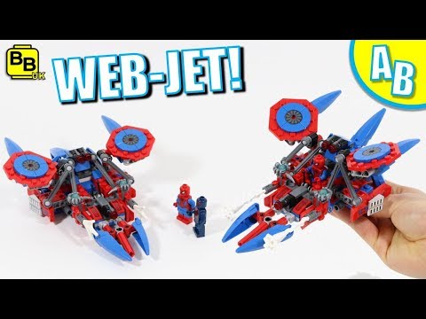 LEGO SPIDER-MAN WEB-JET 76114 ALTERNATIVE BUILD Video