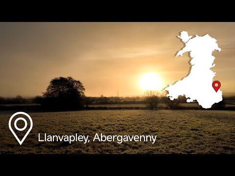 A Frosty Sunrise at Llanvapley, Abergavenny - Chill Cymru - Slow TV Experience