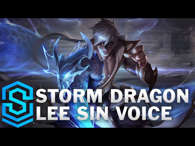 Storm Dragon Lee Sin champion skins in League of Legends