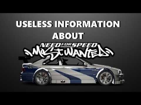 3 Minutes Of Useless Information About Need For Speed Most Wanted
