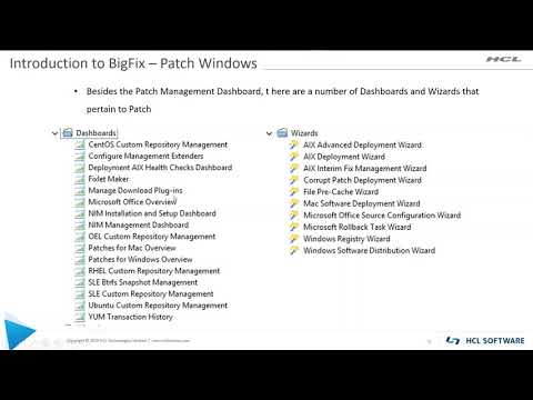 Série BigFix Foundation - Introdução ao Windows Patching