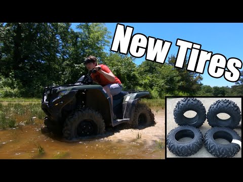 Maxxis Bighorn 2.0's on Honda Rancher