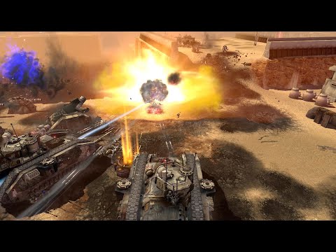 Mega Mechanized Army vs Chaos Space Marines - Astartes Mod - Warhammer 40K Dawn Of War 2 Retribution