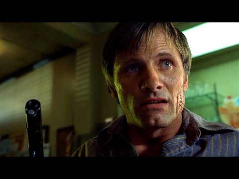 A History of Violence 2005 - Tom kills 2 thugs at his diner