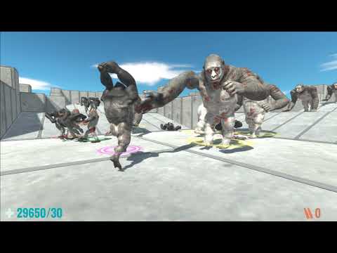 Gorilla War : Animal Revolt Battle Simulator