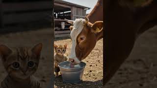 Poor Tinku Cat didn't have a sweater so his friends were making fun of him. 😭 #tinkucat #shorts