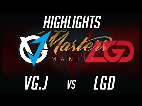 VG.J vs LGD Quarterfinals The Manila Masters China Highlights Dota 2 by Time 2 Dota #dota2
