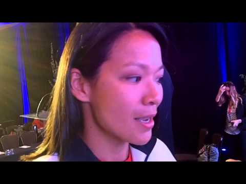 U.S. women's hockey player Julie Chu